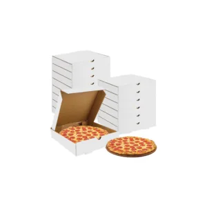 CORRUGATED PIZZA BOX SMALL 8" WHITE