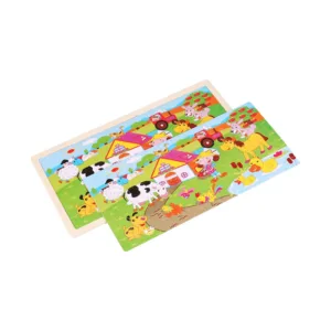 WOODEN PUZZLE IN BLISTER CARD