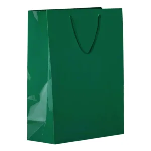 GIFT BAG EMARALD GREEN 31x9x38cm (1x20)
