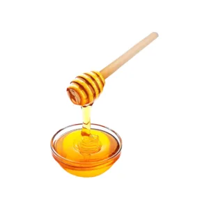 H-SELECT WOODEN HONEY DIPPER 15cm (1x5)