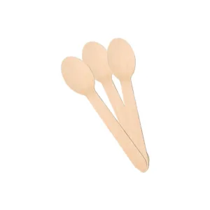 H-SELECT WOODEN SPOON 14cm (1x20)