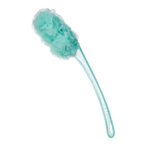 BACK SCRUBBER BATH SPONGE WITH PLASTIC HANDLE