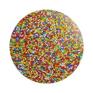 H-SELECT CAKE BOARD THIN ROUND CANDY PATTERN 10" (TBD)