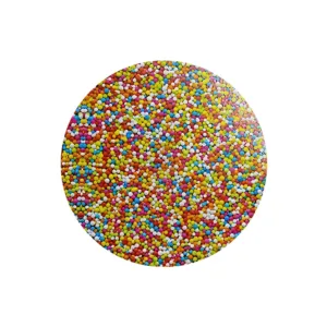 H-SELECT CAKE BOARD THIN ROUND CANDY PATTERN 8" (TBD)