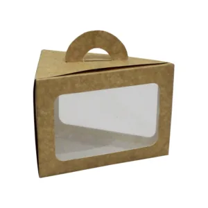 H-SELECT MOUSSE BOX KRAFT 12.8x9.5x9cm TRIANGLE (1x10)