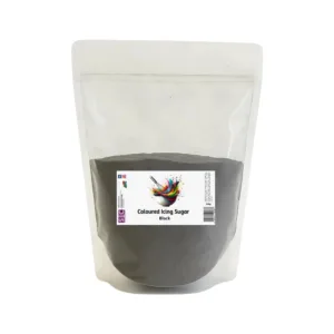 COLOURED ICING SUGAR 500g BLACK