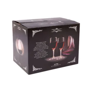 CHAMPAGNE FLUTE GLASS STEMMED GOLD 175ml (1x6) (TBD)