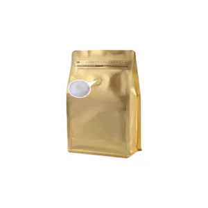 COFFEE POUCH W/ VALVE KRAFT