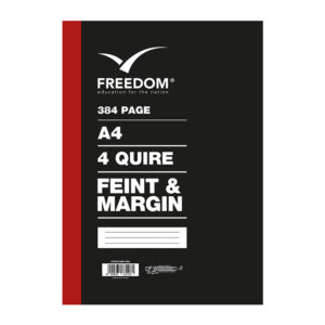 FREEDOM STATIONERY  A4 COUNTER BOOK  384pg