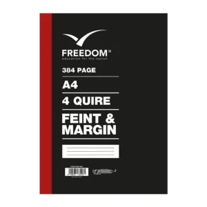FREEDOM STATIONERY  A4 COUNTER BOOK  384pg