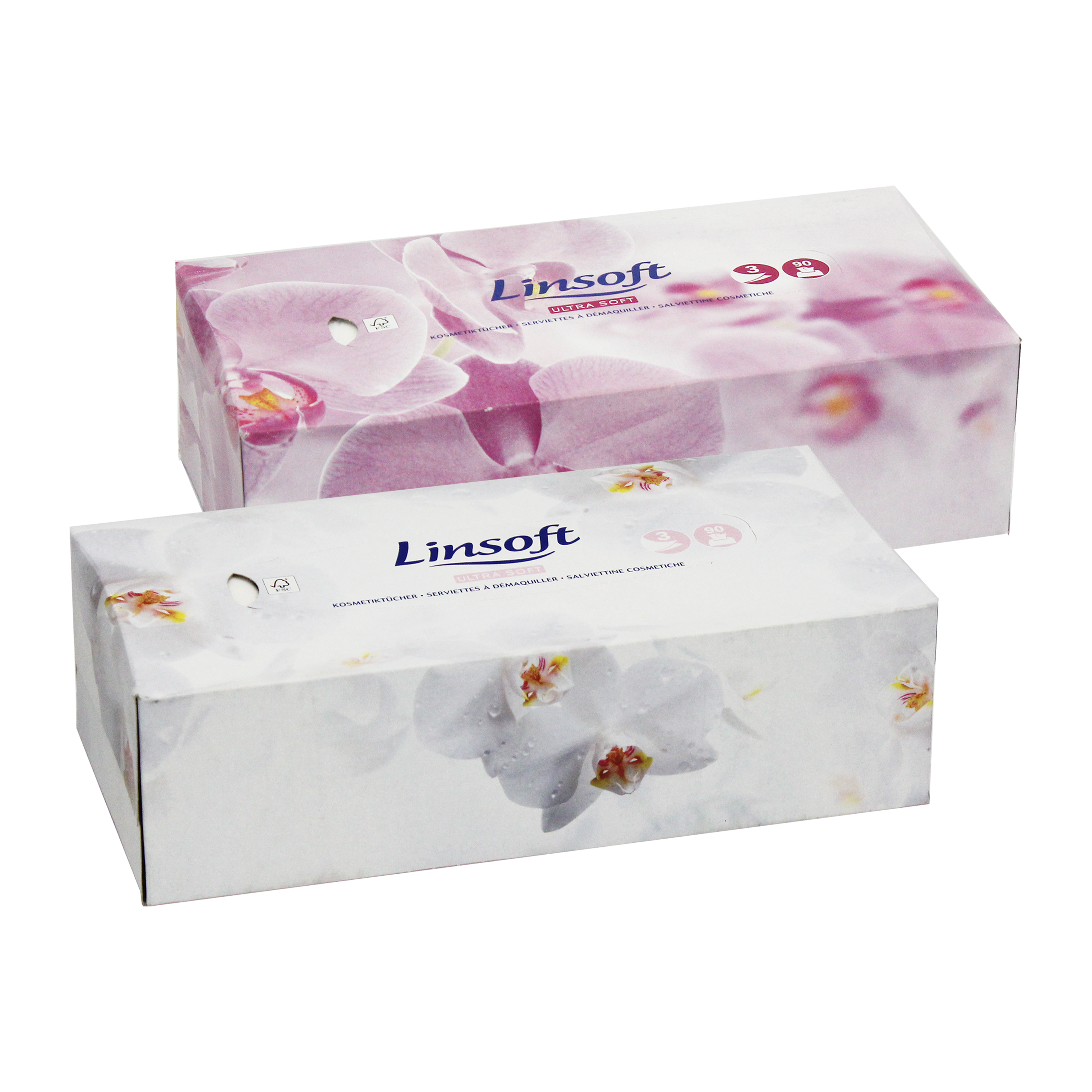 FACIAL TISSUES 3 PLY BOX (TBD)