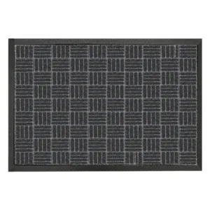 HOME PRIDE PP RIBBED MAT 60x90cm TAPER EDGE
