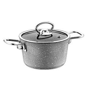 OMS MINI CASSEROLE GRANITE NON-STICK 14cm GREY (TBD)