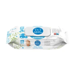 PAPILION BABY WET WIPE 64 SHEETS