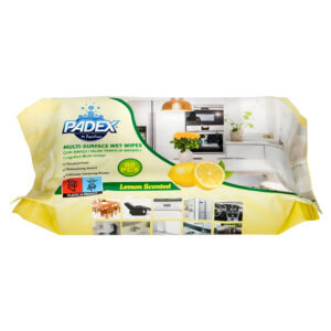 PAPILION RADEX MULTI SURFACE WIPES LEMON 80 SHEETS LEMON
