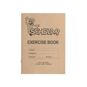 SCHOLAR SOFTCOVER EXERCISE BOOK A5 F/M 48 PAGES