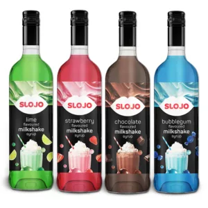 SLOJO MILKSHAKE SYRUPS 1L