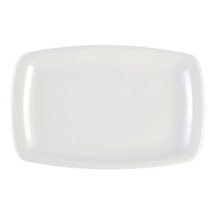 CONTINENTAL SERVING PLATTER WHITE 35 x 25cm BLANCO