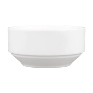 CONTINENTAL STACKING SOUP BOWL WHITE 280ml BLANCO
