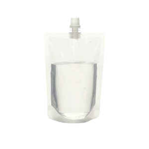 SPOUT POUCH CLEAR (CENTRE SPOUT) 100ml (1x50)