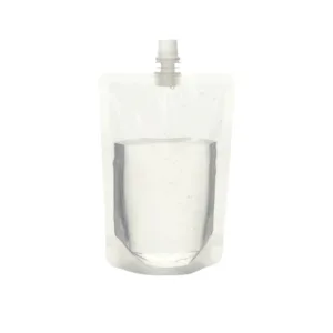 SPOUT POUCH CLEAR (CENTRE SPOUT) 100ml (1x50)