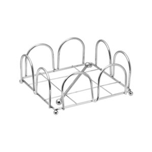 REGENT CHROME UTENSIL/CUTLERY HOLDER 110x110x170mm