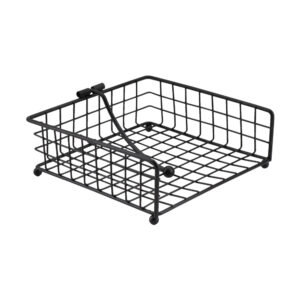 REGENT BLACK NAPKIN HOLDER 185x185x65mm
