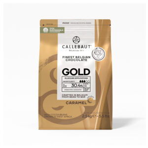 CALLEBAUT GOLD COUVERTURE CALLETS 2.5kg CARAMEL CHOCOLATE
