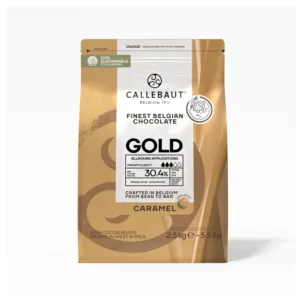 CALLEBAUT GOLD COUVERTURE CALLETS 2.5kg CARAMEL CHOCOLATE