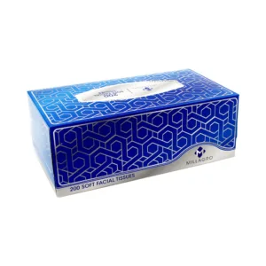 MILLAGRO FACIAL TISSUE 2 PLY 200 SHEETS BOX