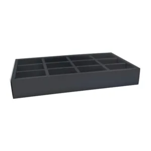 PARTITION BOX & LID LARGE 420x240x60mm 12 DIV.