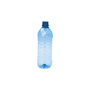 PET BOTTLE BLUE 500ml DIAMOND SHAPE (1x180)