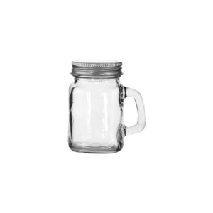 REGENT MINI MASON JAR SALT & PEPPER SHAKERS 140ml
