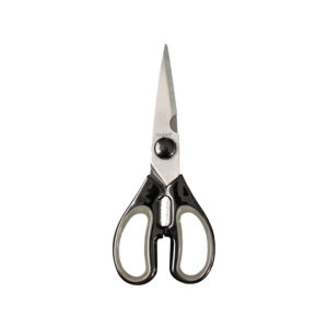REGENT KITCHEN SCISSOR BLACK & GREY HANDLE 195x80x10mm