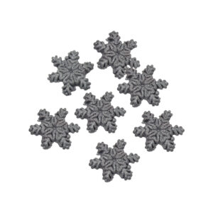 FONDANT DECORATION  MINI SNOWFLAKES  (#2)