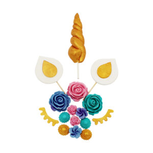 FONDANT DECORATION  UNICORN CAKE SET  (#17)