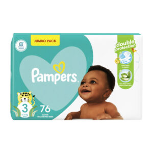 PAMPERS BABY DRY JUMBO NO.3 DISPOSABLE NAPPIES (1x10) (TBD)