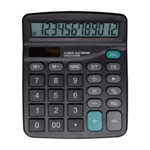 DESKTOP CALCULATOR SOLAR MODEL KK-837B