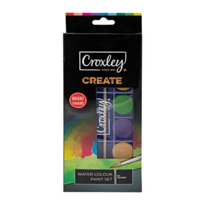 CROXLEY 12 WATER COLOUR PAINT