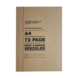 FREEDOM SOFTCOVER EXERCISE BOOK A4 F/M SPECKLED 72 PAGES