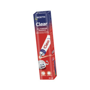 BOSTIK CLEAR ALL PURPOSE ADHESIVE 25ml