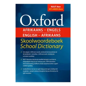 OXFORD SA SCHOOL DICTIONARY AFRIKAANS - ENGLISH 2ND ED
