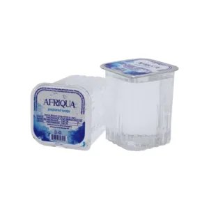 AFRIQUA PREPARED WATER 200ml FOIL-SEALED CUP (1x40)