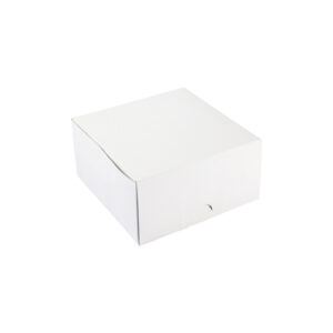 CAKE BOX WHITE 5x5x2.5" (1x100)