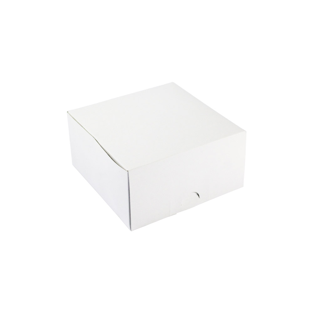 CAKE BOX WHITE 5x5x2.5" (1x100)
