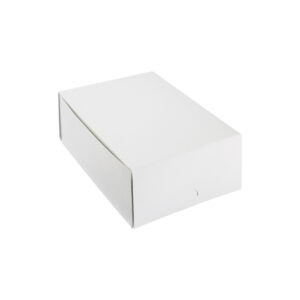 CAKE BOX WHITE 5x7x2.5" (1x100)