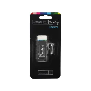 CROXLEY ERASER + METAL SHARP CC74 CARD