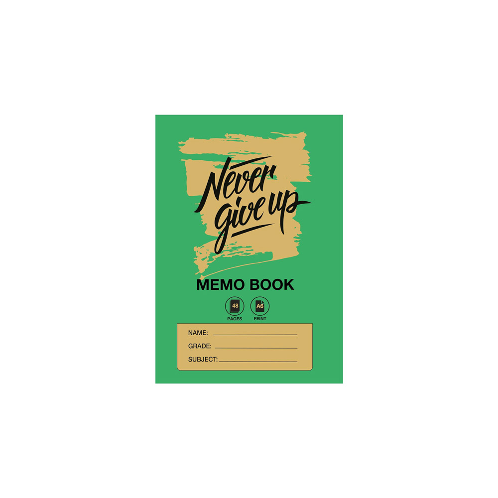 FREEDOM SOFTCOVER MEMO BOOK A6 72 PAGES