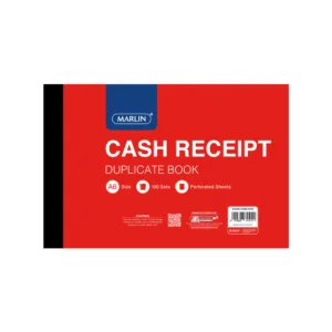MARLIN DUPLICATE A6 CASH RECEIPT BOOK