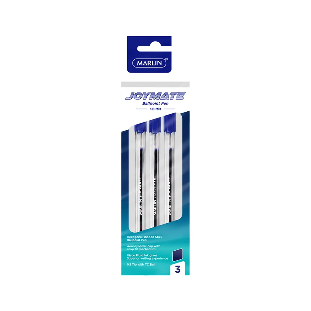 MARLIN JOYMATE BALLPOINT PEN BLUE (1x3)